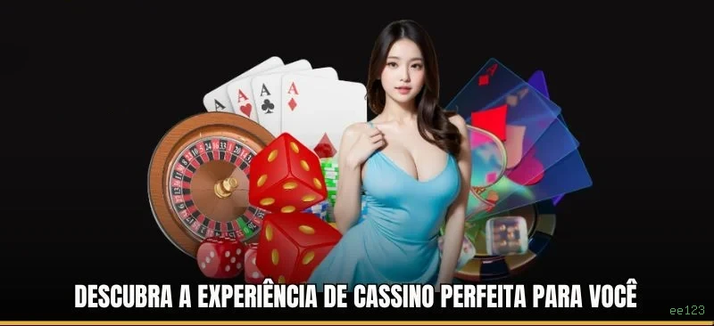 Imagem promocional da ee123 mostrando a plataforma e suas vantagens